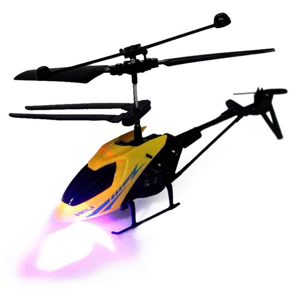 RC 901 2CH Mini helicóptero Radio Control remoto avión Micro 2 canales colorido lámparas visión nocturna juguetes chico de los niños
