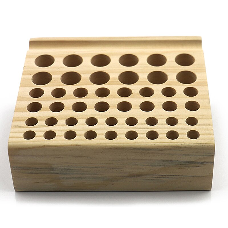 46/98 löcher Kiefer Holz Handwerk Gestell Stehen DIY Carving Stanzen Werkzeuge Halfter Organizer Speicherung Leder Werkzeug Lagerung Holz Kasten: 46 Löcher