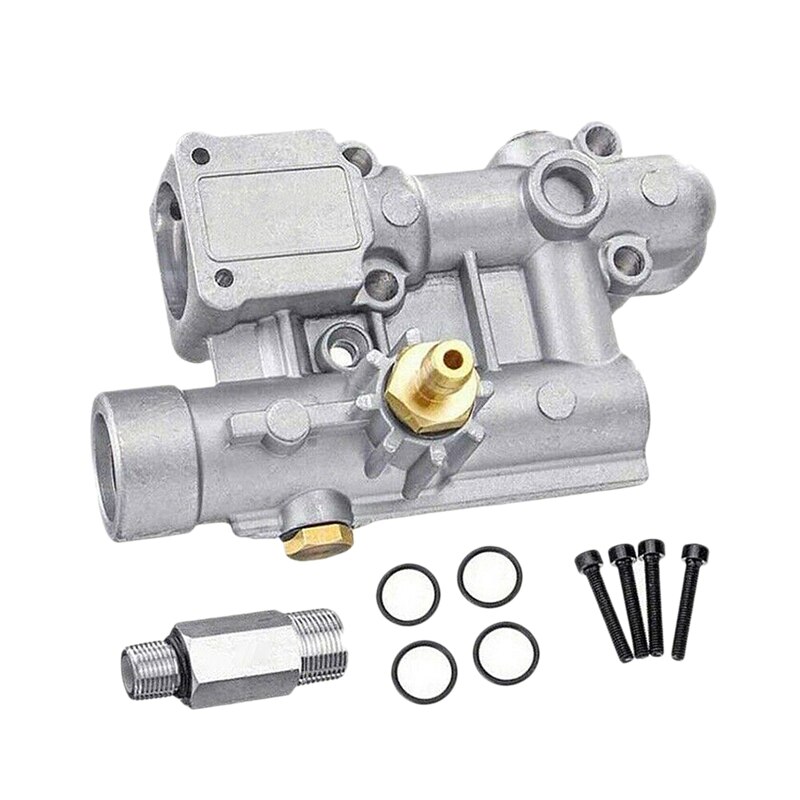 Novel-Pressure Washer Manifold Kit 16031 190627GS 190574GS for Craftsman Briggs Stratto 020228: Default Title