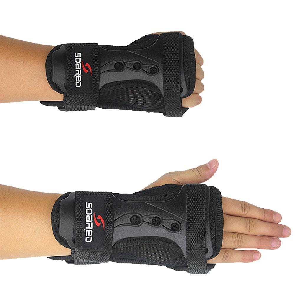 Kids Adults Roller Snowboard Ski Wrist Guards Hand Support Brace Gloves Protective Gear Sports Safety Protector
