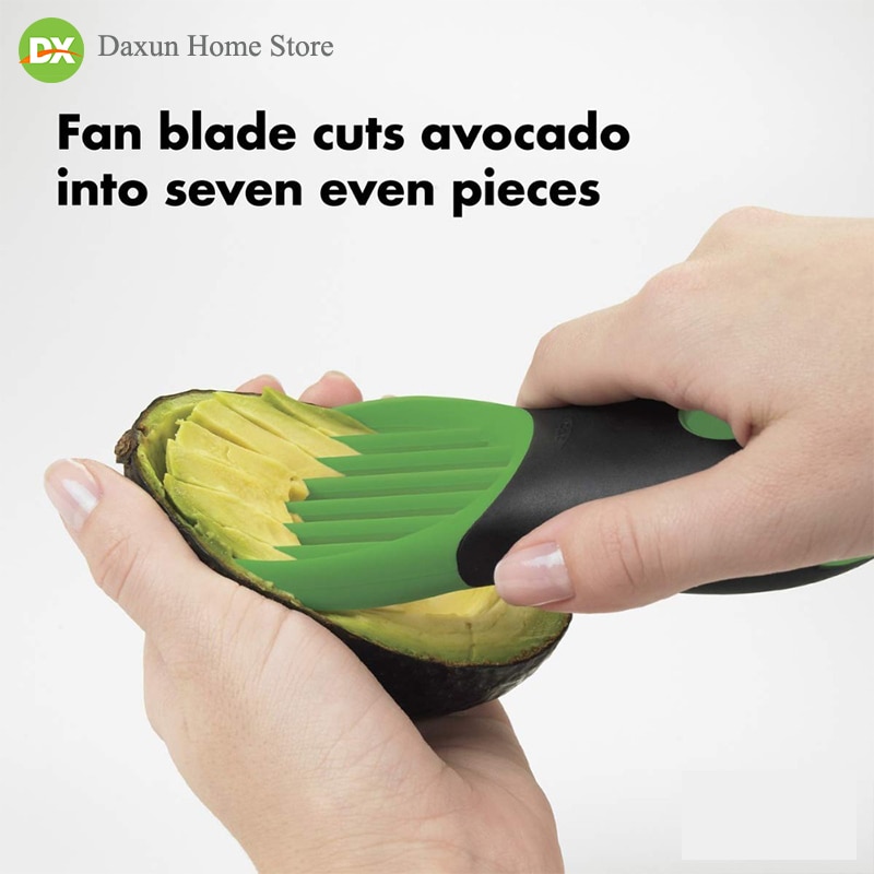 Magic Trio Avocado Dunschiller Slicer 3 In 1 Avocado Slicer Avocado Mes Keuken Meubi Avocado Fruit Groente Tool Avocado Tool