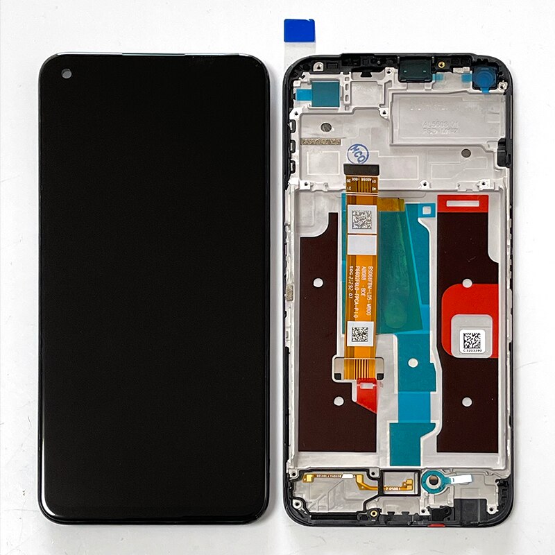 6.6 &quot;originale M &amp; Sen per Oppo Realme 8i RMX3151 schermo LCD Touch Screen Panel Digitizer per Realme 8i Display Frame