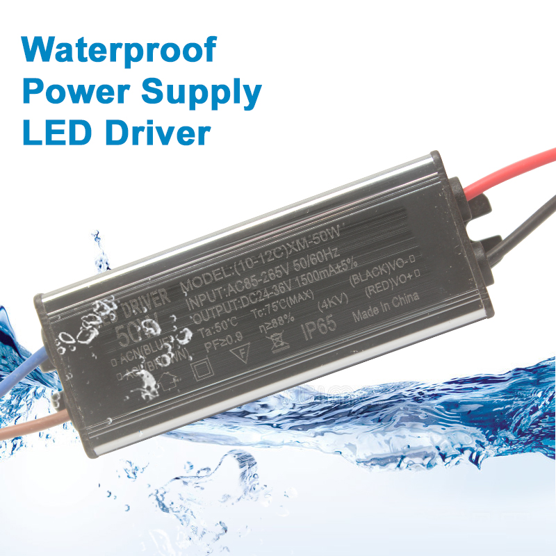 LED-Treiber, wasserdichte Beleuchtungstransformatoren, 10 W, 20 W, 30 W, 50 W, 70 W, 80 W, 100 W, DC24-36V, Netzteil 600 mA, 900 mA, 1500 mA, 2100 mA, 3000 mA