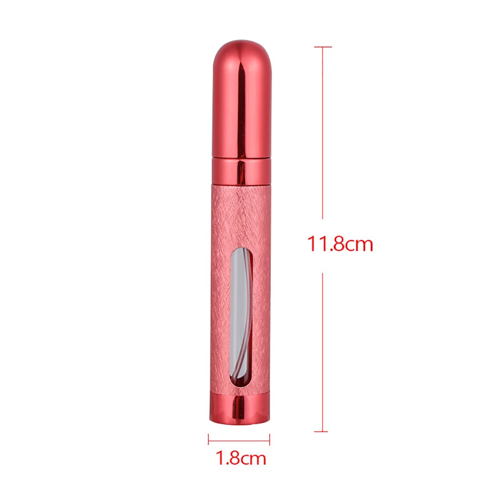 12Ml Mini Parfum Fles Verstuiver Navulbare Parfum Spray Fles Draagbare Reizen Aluminium Cosmetische Lege Spray Scent Pomp Tool