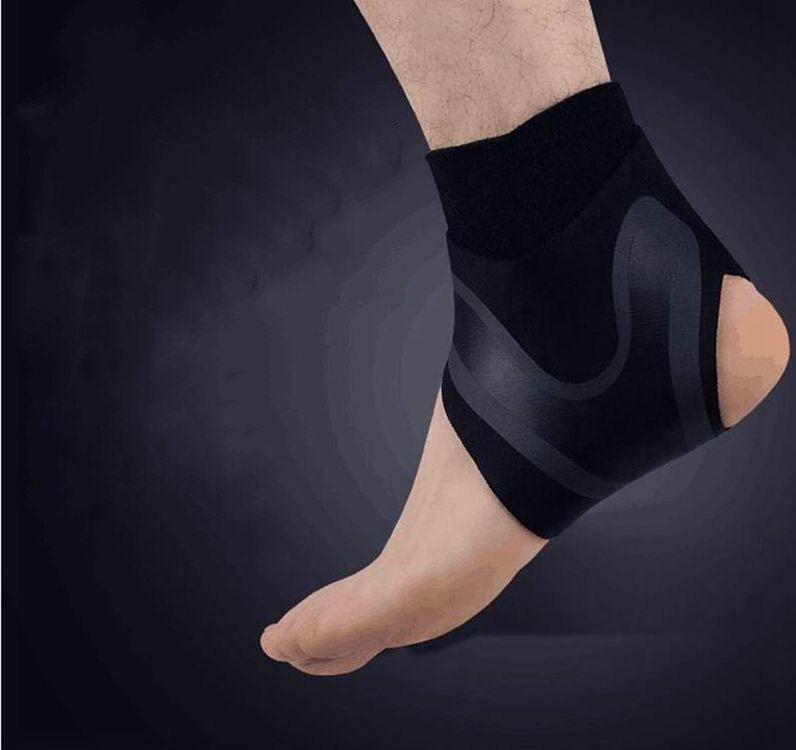 1 PC Knöchel Unterstützung Klammer Elastizität Kostenloser Einstellung Schutz Fuß Bandage Verstauchung Prävention Sport Fitness Sicherheit Schutz Band