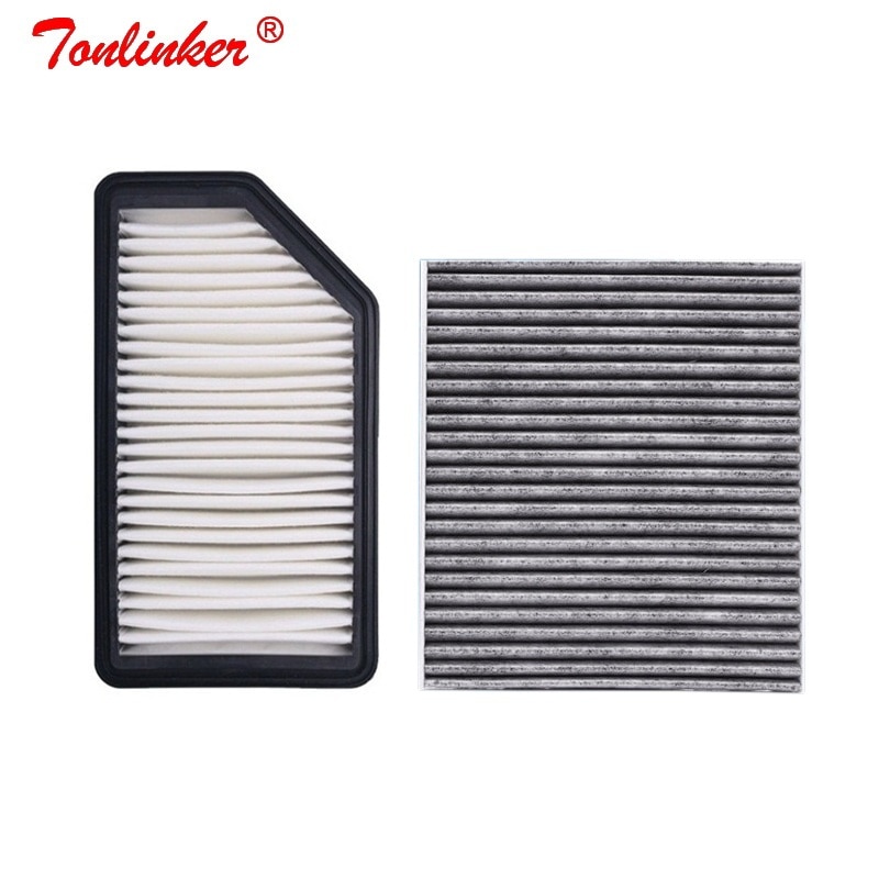 Filtro de aire de cabina, 2 uds. Para Hyundai Solaris 1.4L 1.6L G4FA G4FC, juego de filtro múltiple para coche 28113-1R100 97133-0C000