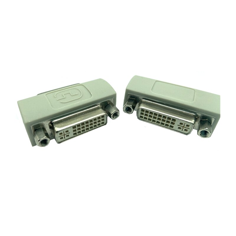 DVI to DVI Adapter Female to Female Converter DVI-I (24+5) Female to Female Mini Gender Changer for DVI Cable Extension