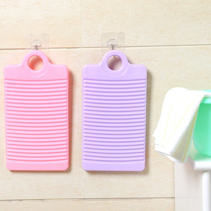 Plastic Washboard Antislip Thicken Washing Board Clothes Cleaning For Laundry WXV