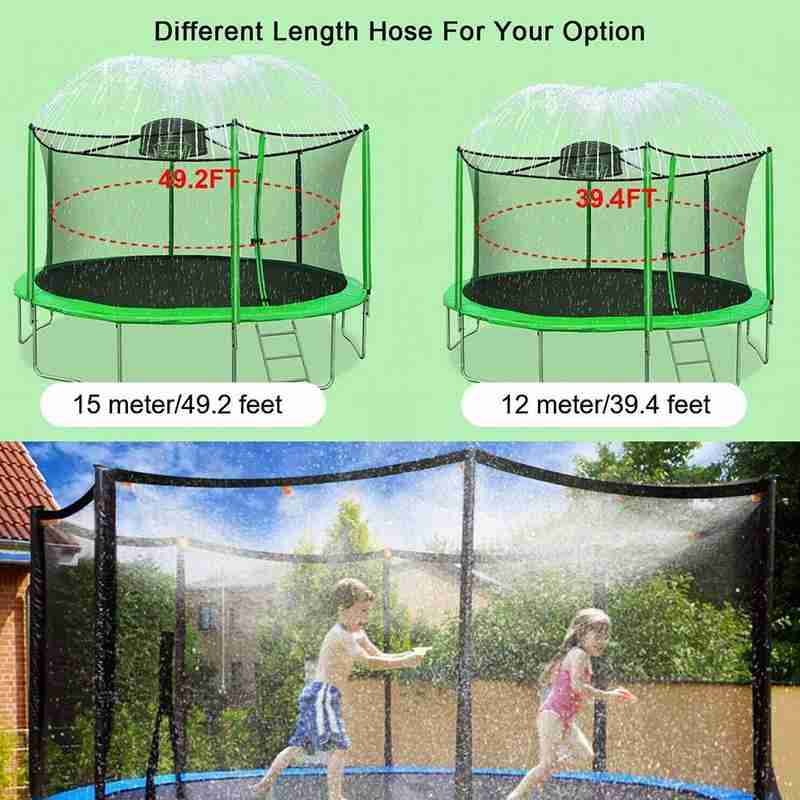 Arroseur de Trampoline à jet d'eau pour enfants, jouet d'extérieur, amusant, idéal pour l'été