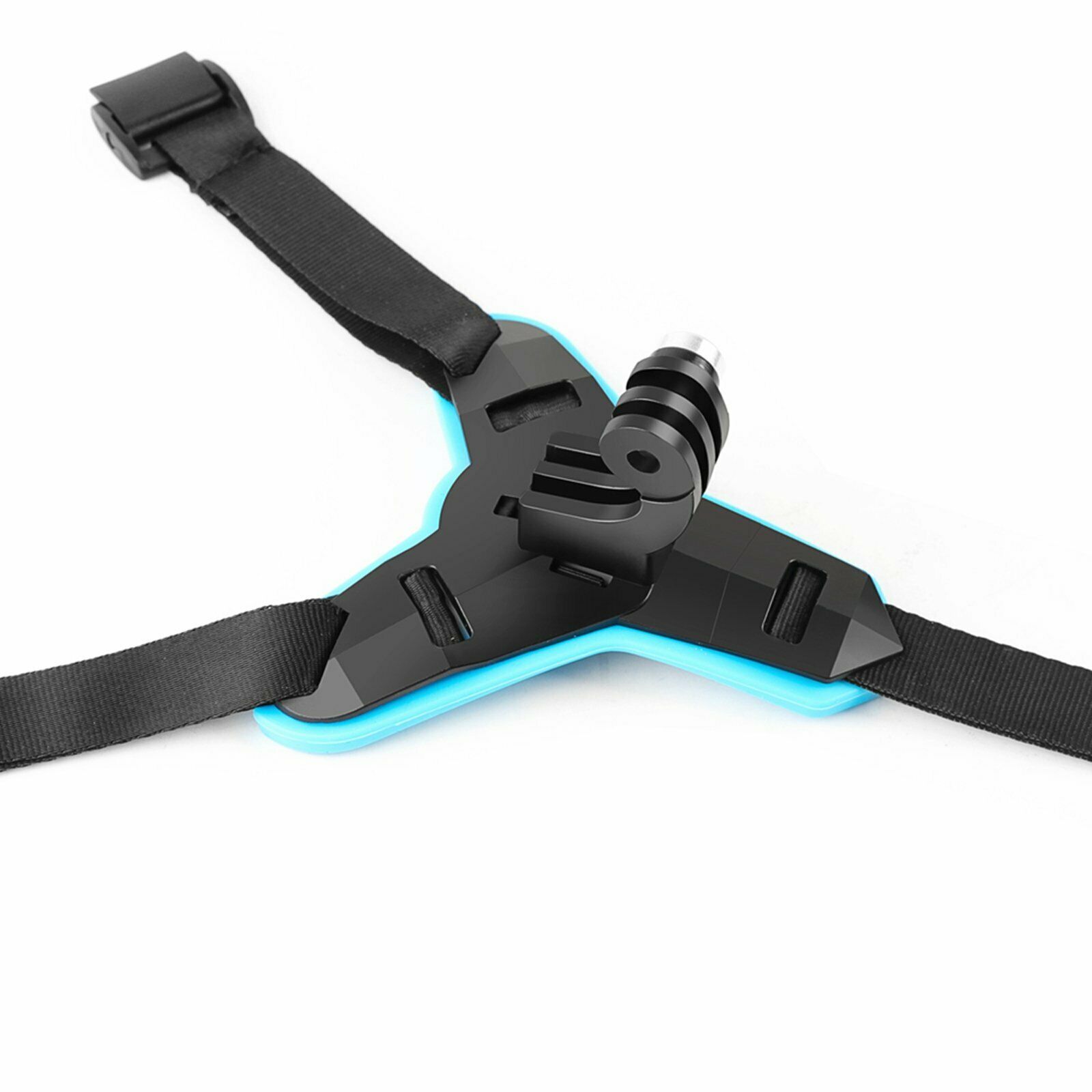 Sangle de casque ventilée réglable, mentonnière, ceinture de support de tête adaptateur pour Gopro Hero 9 8 7 6 5 Xiaomi Yi 4K SJCAM Osmo accessoires