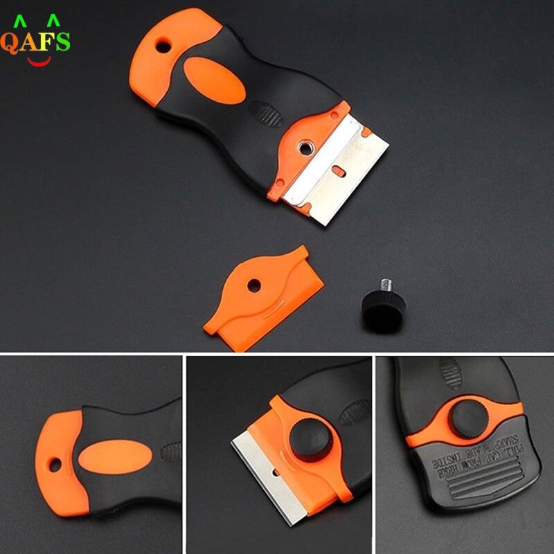 en plastique voiture autocollant décapant bord lame rasoir grattoir ensemble fenêtre spatule outils