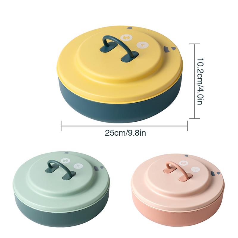 Snack Container Tray Divided Candy Nut Dish With Lid Candy Tray Food Storage Box Bowl Candy Plates Dried Fruit Organizer Bins