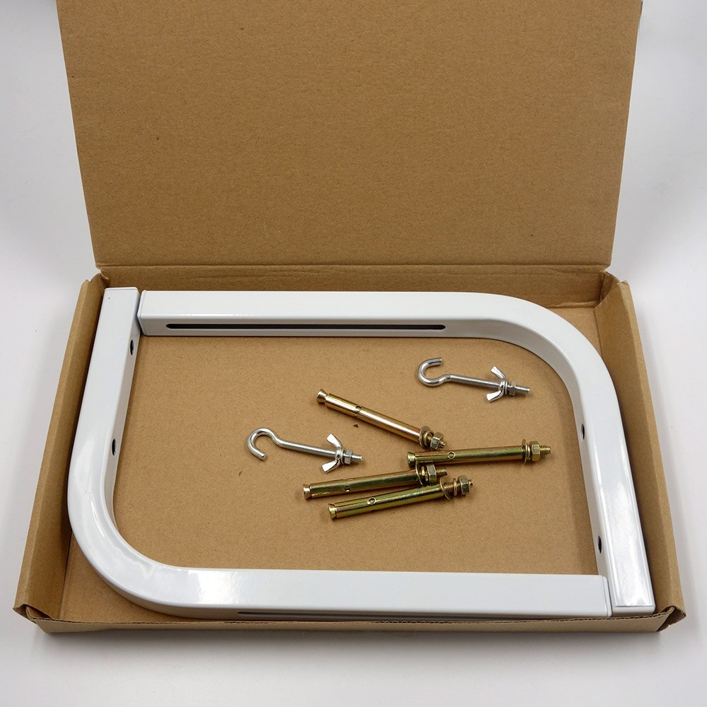 ThundeaL Adjustable Projection Screen Hanger Ceiling Mounts for Projector Screens L Shape Holder Specialized Hanger 90 degrees