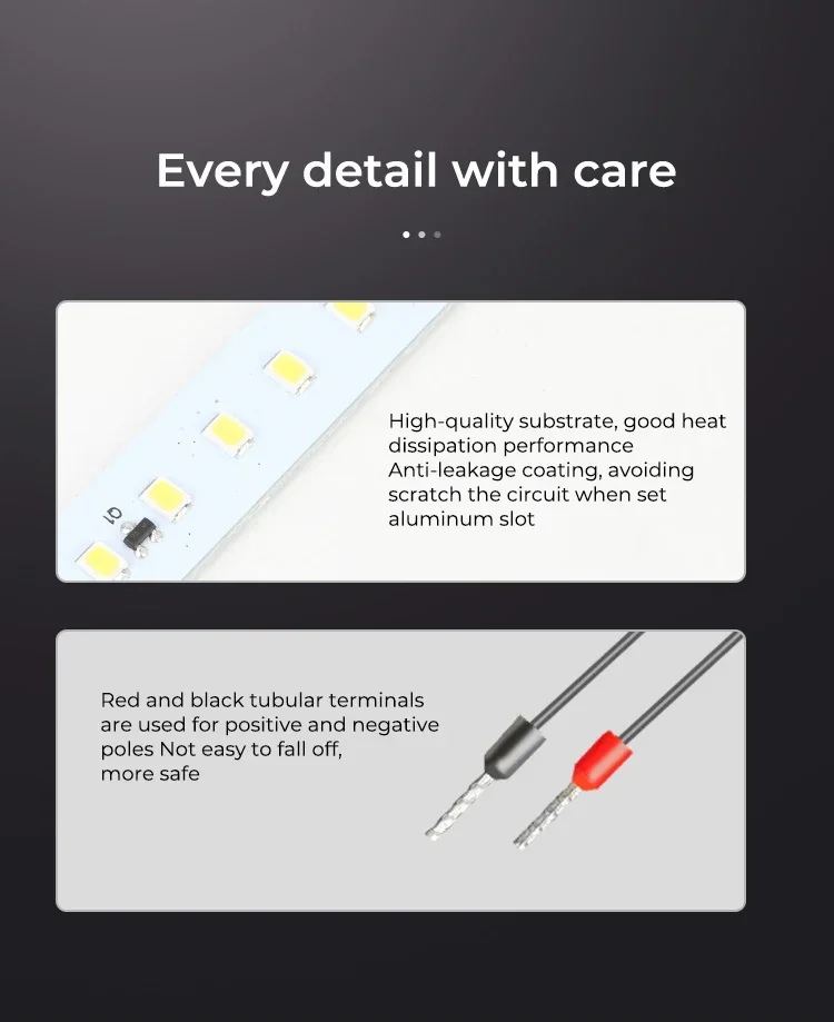 Creality Original Ender-3 V3 SE/KE LED Light Bar Kit Bright Light Energy and Power Saving Easy Installation