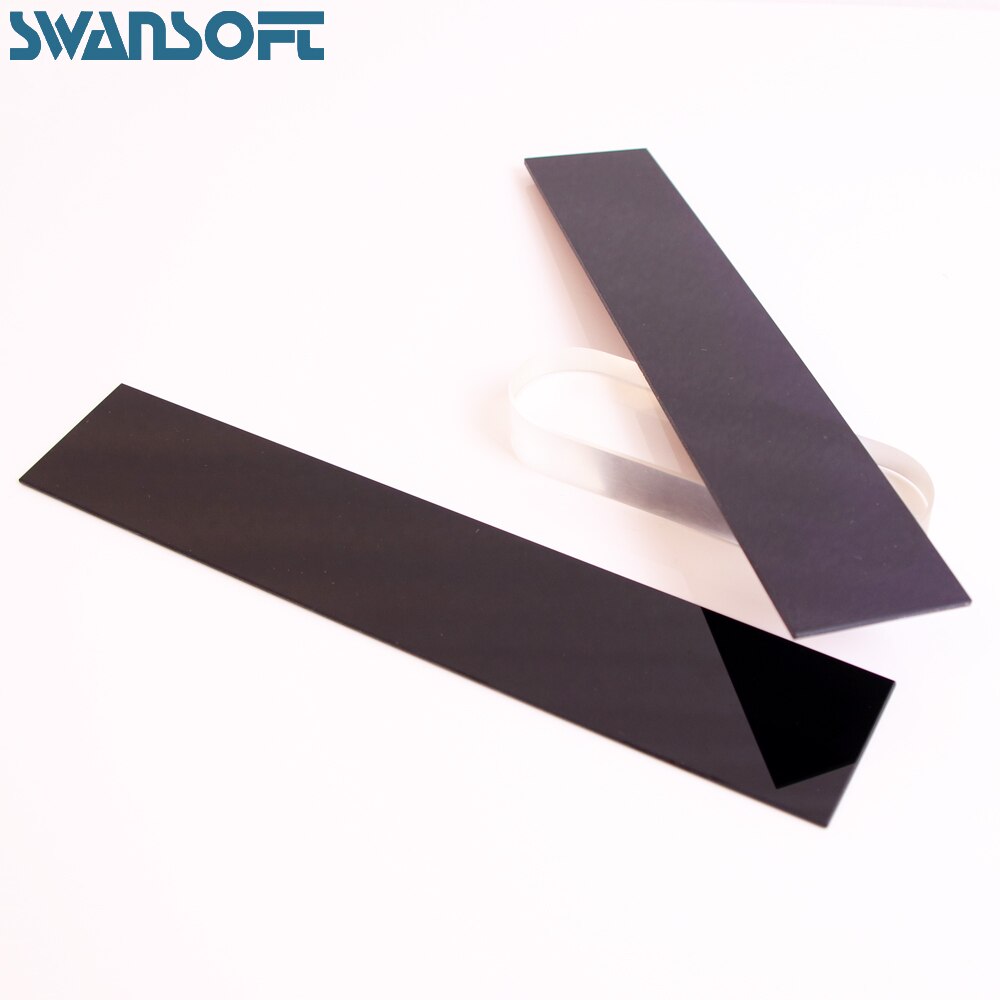 150x50x2mm 365nm uv pass filter ZWB3 optical black uv pass 365nm filter