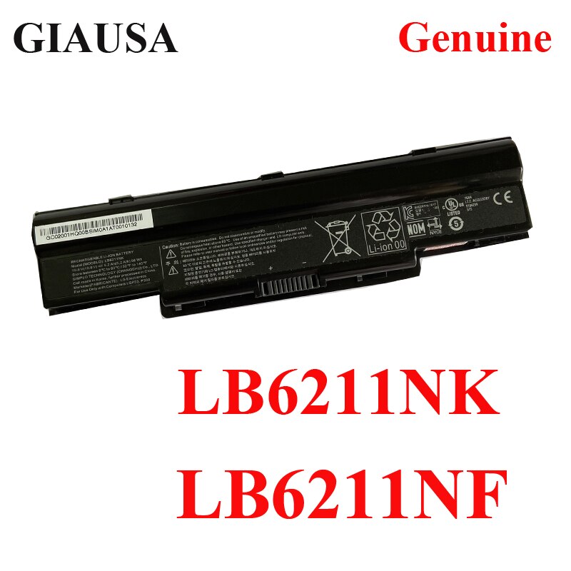 LB6211NF Batterij Voor LB6211NF LB6211NK Batterij Voor Lg P330 Xnote Serie 10.8V 56WH