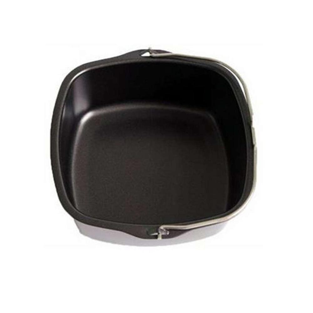 Olla para freír patatas fritas para el hogar, cesta portátil redonda de 8 pulgadas para freír patatas fritas, pollo, accesorios de cocina: Default Title