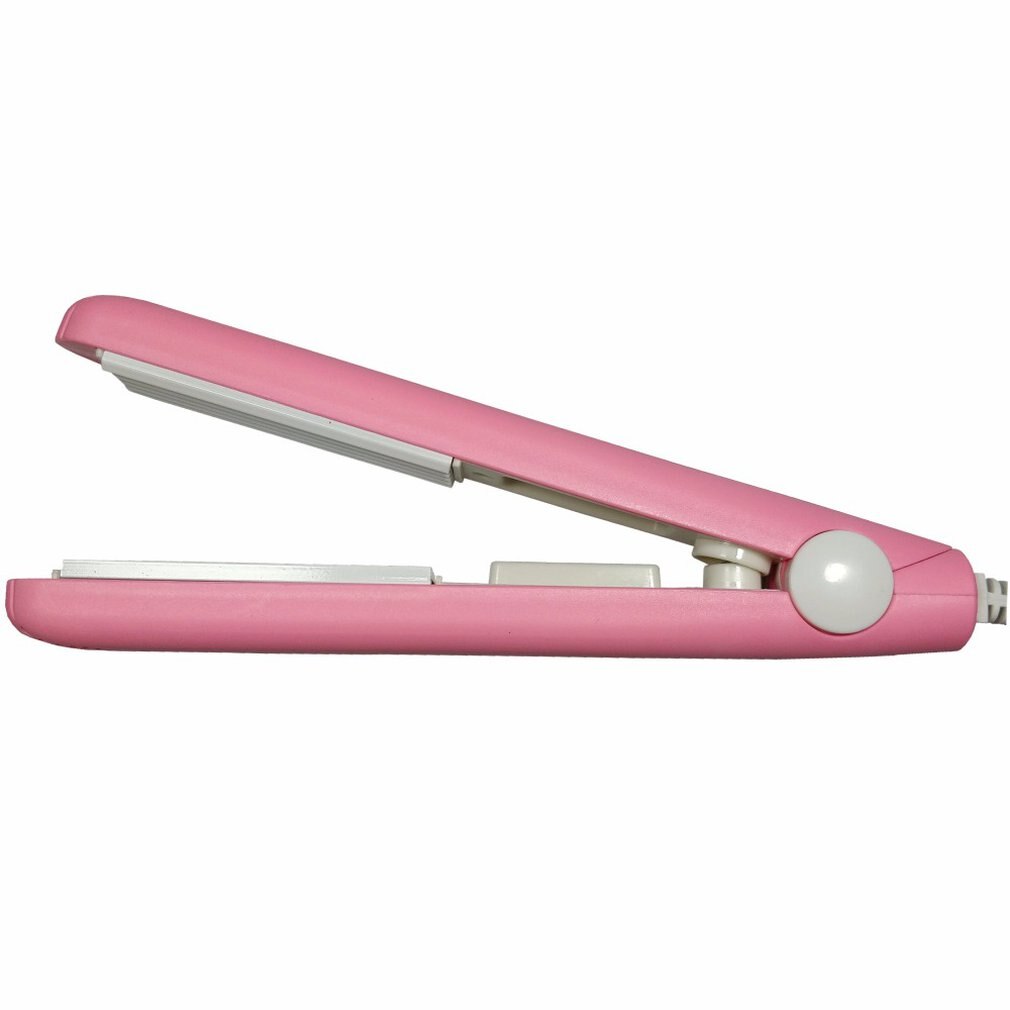 Lisseur à cheveux double usage humide et sec, mini fer à lisser ondulé, outils de modelage portables électriques