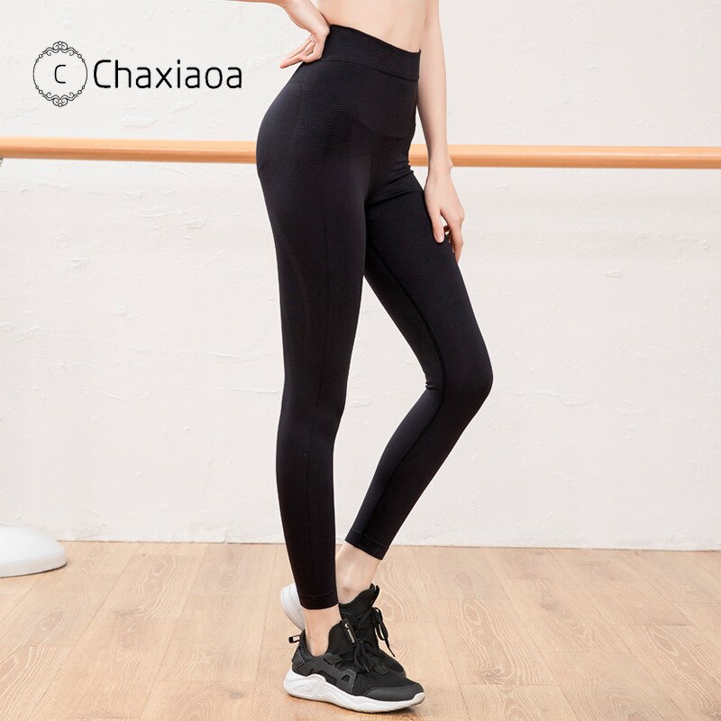 CHAXIAOA High Waist Fitness Gym Leggings Women Seamless Energy Tights Workout Running Activewear Yoga Pants Sport Trainning X200