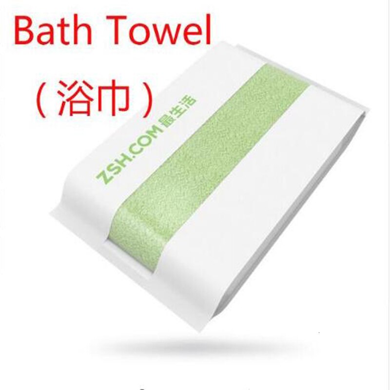 100% Originele Xiaomi ZSH Badhanddoek Washandje Katoenen Handdoek Xiaomi Jong Strandlaken Washandje Antibacteriële Water Absorptie: green