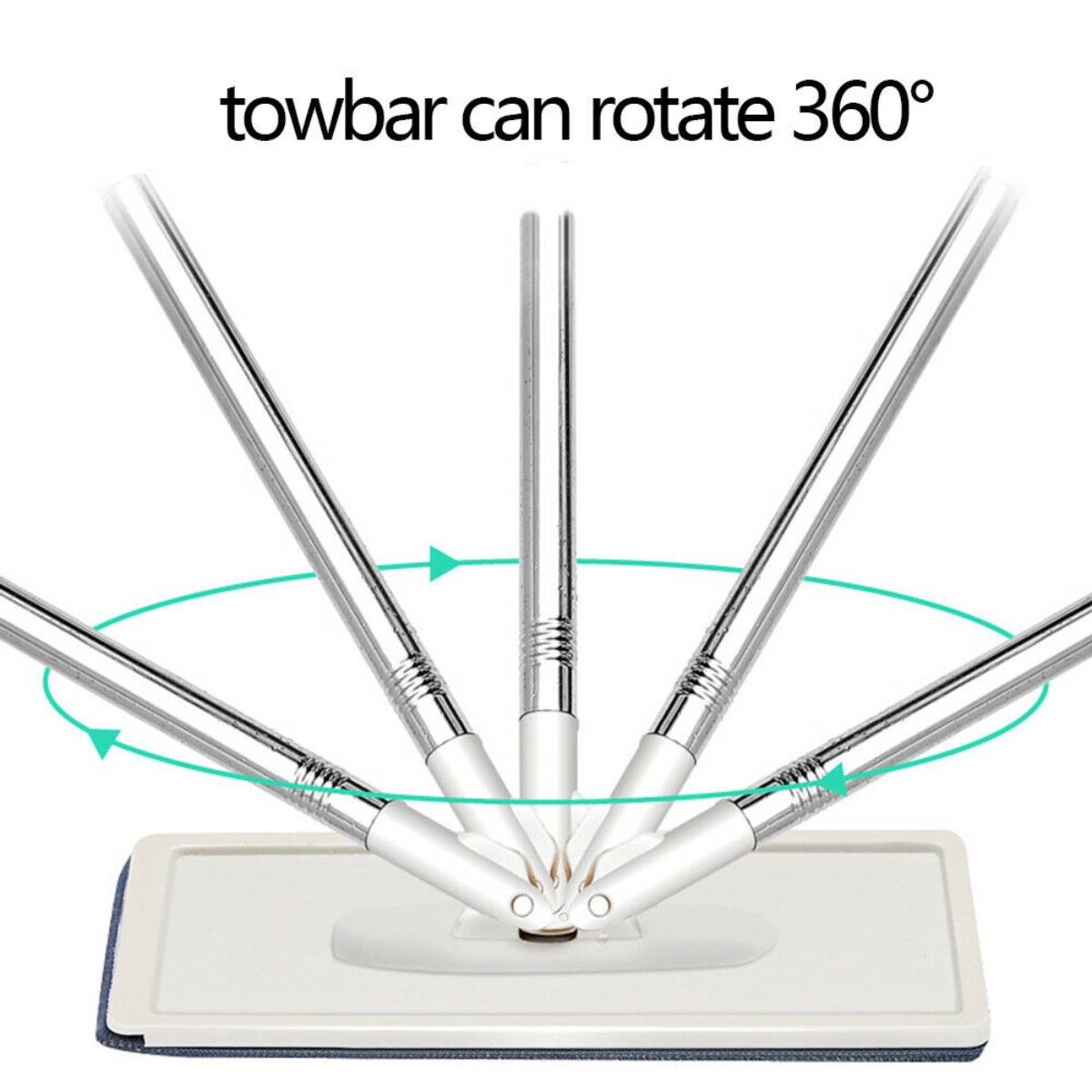 Spray Automatic Spin Mop Avoid Hand Washing Ultrafine Fiber Cleaning Cloth Home Kitchen Wooden Floor Lazy Fellow Mop