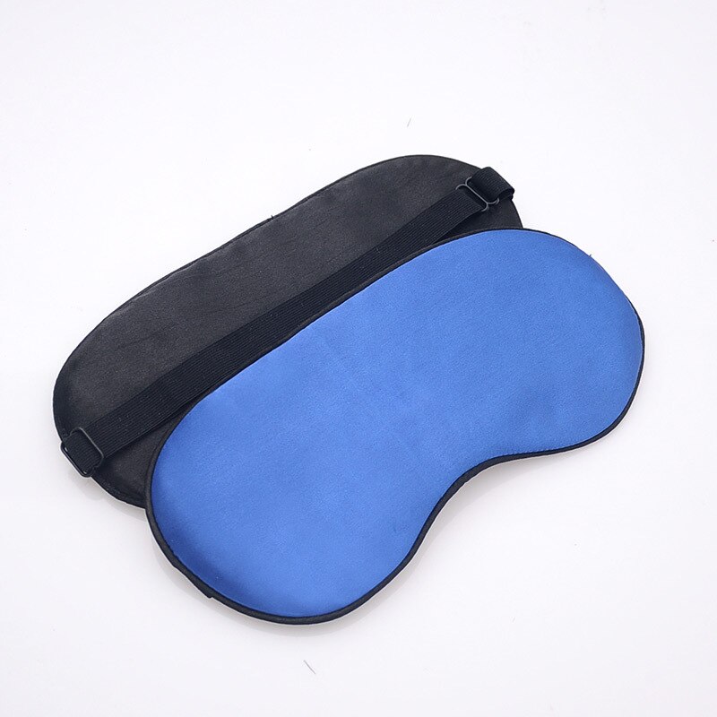 Zijden schaduwmasker voor de ogen, verstelbaar verband voor de ogen voor het slapen, zachte oogbedekking, volwassen kind, reisrust, ooglapje, slaapmasker