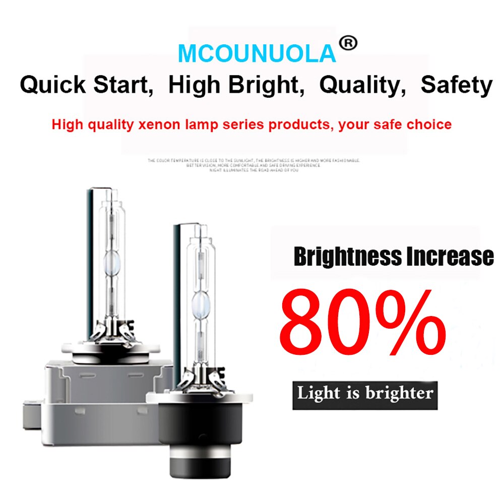2PCS D1S D2R D2S D3S D4S D4R 4300K 5500K Car Headlights HID Bulb Lamp Xenon For Acura TL TL-S TSX RDX ILX ZDX MDX CSX