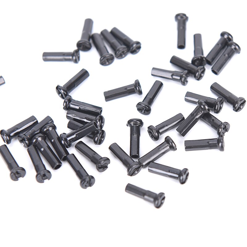 72 Pcs Multicolor Alloy Bike Wheel Spoke Nipples Mountain Bike Cycling Spokes Nipples For Bicycle Wheel 1.5cm x 0.6cm