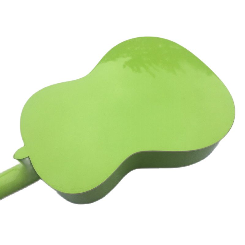 39 inch green full size classic guitar basswood top carbon fiber back and side classical guitar high gloss