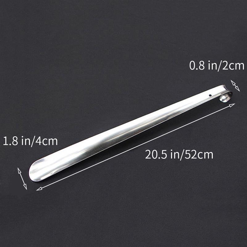 18.5inch Plastic Extra Long Handle Shoe Horn Shoehorn Flexible Easy Sturdy Slip Aid 1x Red I.215193737