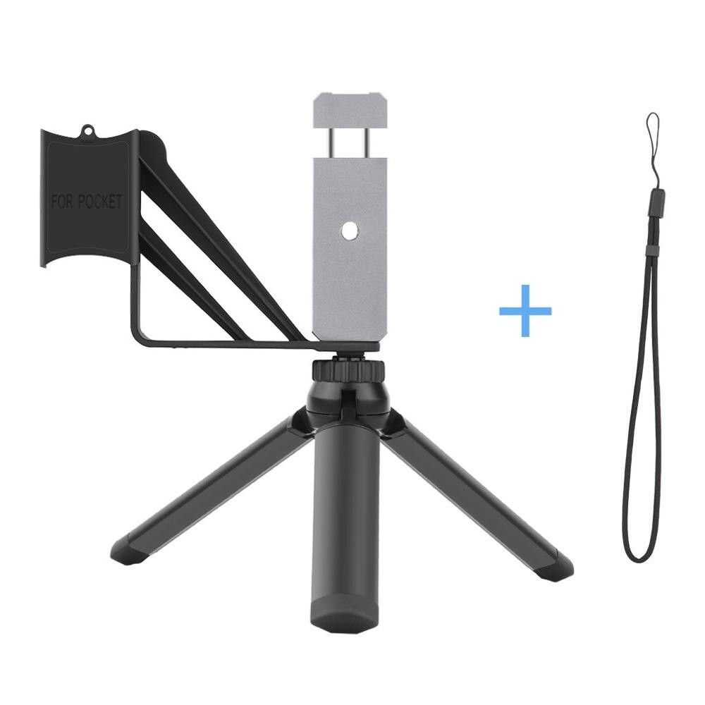 Handheld Mobile Phone Fixing Bracket Smartphone Holder Foldable Mobile Stand Adapter Clip Camera Accessories Sets: silver