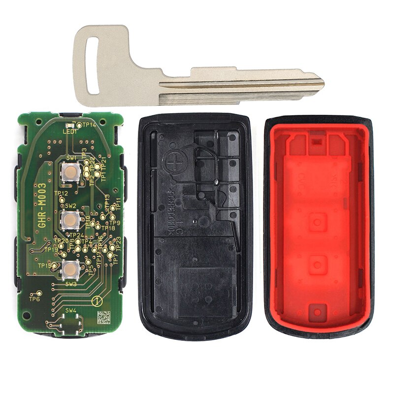 Keyecu CE1731 Smart Remote Key 3 Button 433Mhz PCF7952 for Mitsubishi Outlander Sport RVR ASX FCC: G8D-644M-KEY-E