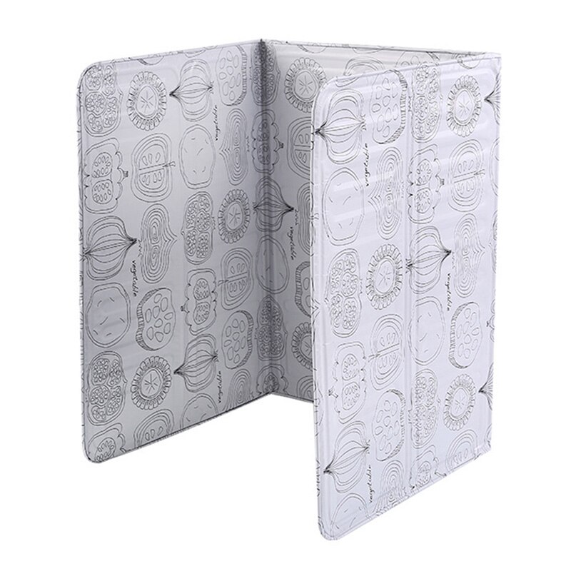 Brief Aluminum Foil Oil Block Oil Barrier Specialty Tools Stove Cook Anti-Splashing Oil Baffle Heat Insulation Kitchen Utensils: White