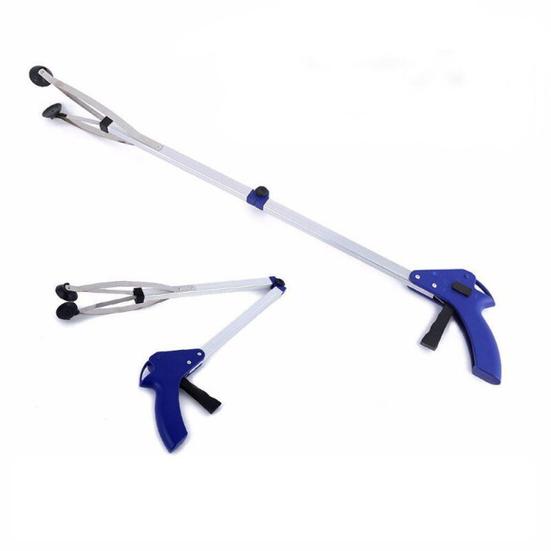 82cm Foldable Litter Reachers Pickers Pick Up Tools Grabber Reacher Gripper Extender Deep Garbage Pick Up Tool Grabbers