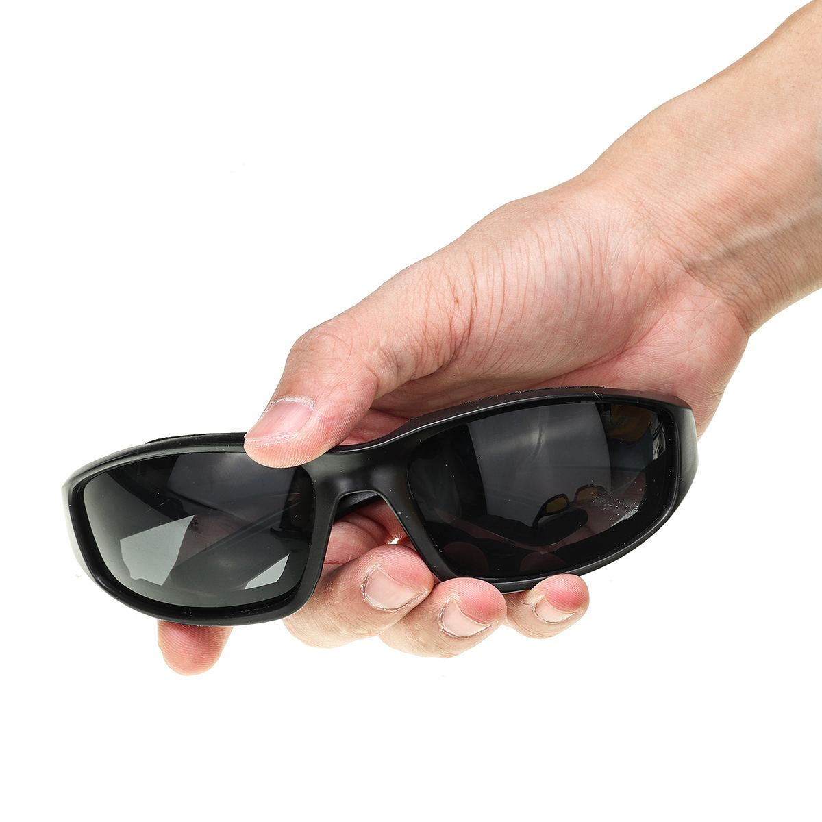 Moto coupe-vent lunettes voiture Vision nocturne lunettes Anti-éblouissement lunettes de conduite engrenages de protection pilote extérieur UV soleil prévenir
