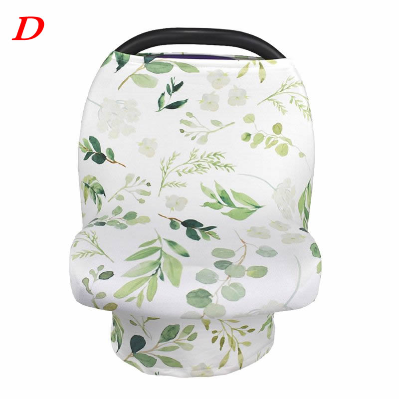 Moeder borstvoedingshoes sjaal luifel borstvoedingshoes bloem multifunctionele cape kinderwagenhoes autostoelhoes 95ae: D