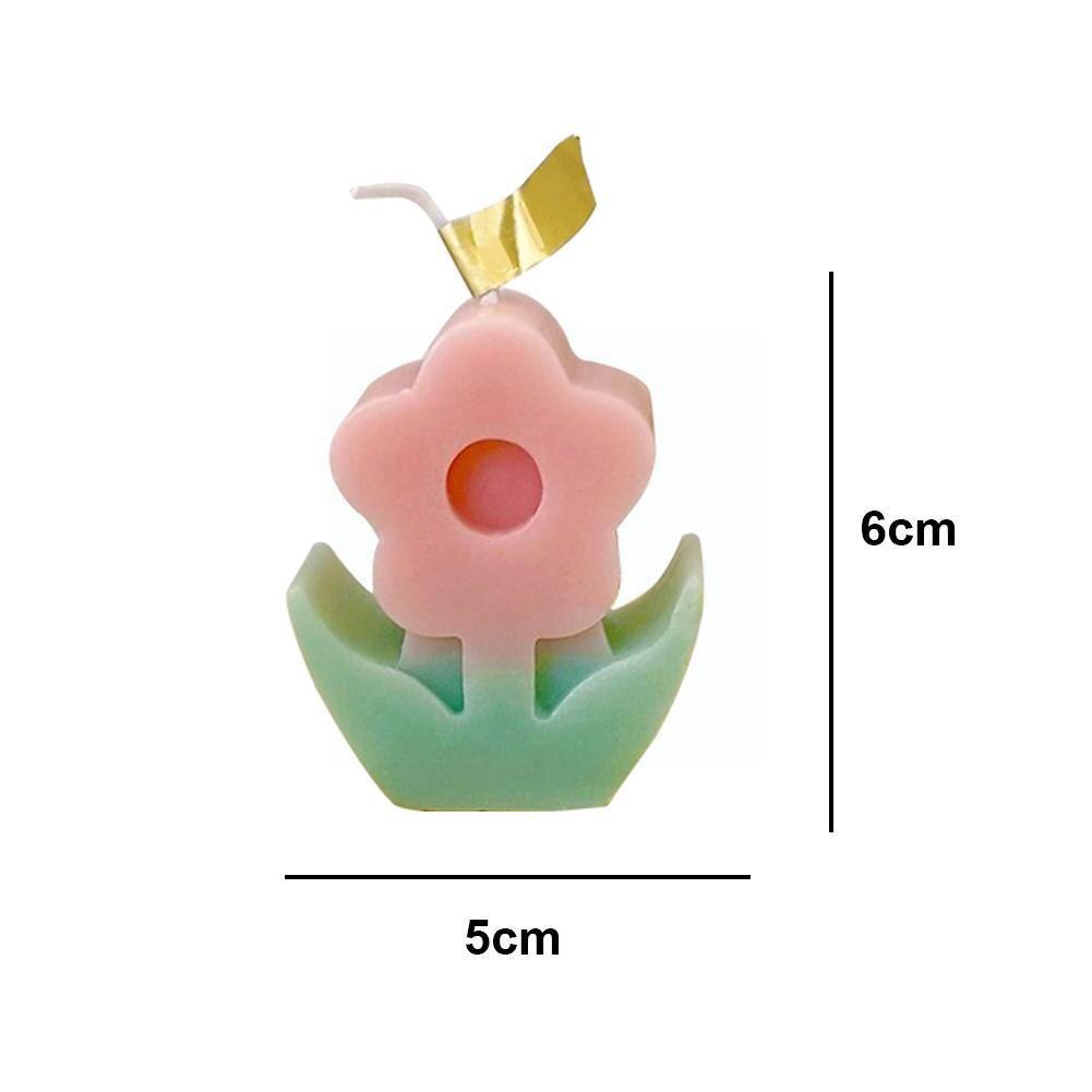 Blume Duftende Wachs Kerze Koreanische Heimat Dekoration Blume Ornament Duft Dekorationen Blümchen Leuchter Kerzen Handgemachte P3g6