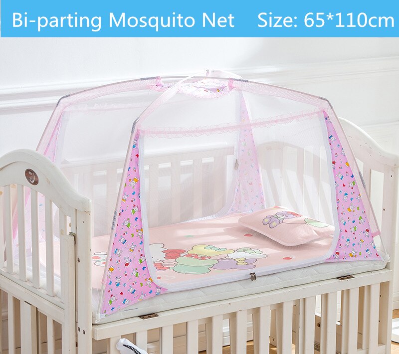 Moustiquaire Portable | Lit de bébé pliable, dessin animé, soutien-bas, tentes de berceau, moustiquaires pour enfants de moins de 10 ans: xiaotufen 65x110cm