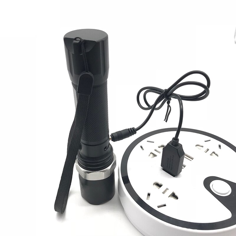 Usb til  dc 3.5mm 5.5mm laderadapterkabel 5v til 4.2v sterkt lys lommelykt frontlys ladekabel 18650 spesiell