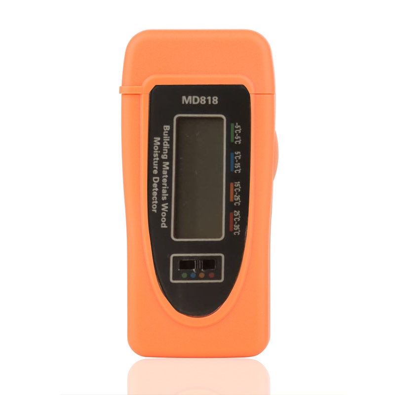 WM70 Vochttester – Draagbare Vochtmeter Voor Hout, Gipsplaat En Metselwerk, Met Temperatuurmeting