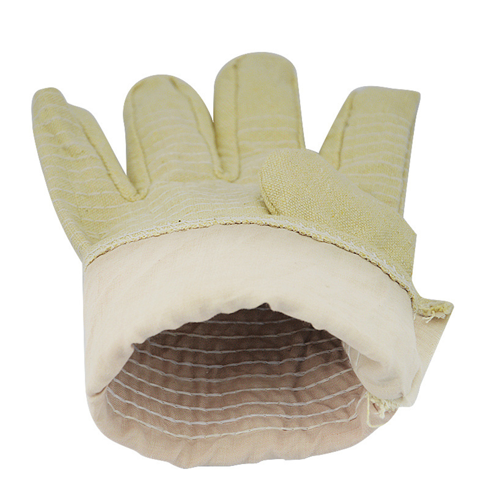 Canvas Gloves Thick Double-layer Protective Gloves Wear-resistant Anti-skid Work Gloves Mechanical Handling Protection Labor