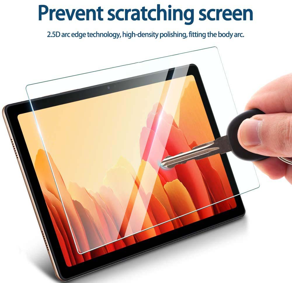 2Pcs Tablet Gehärtetem Glas Screen Protector Abdeckung für Samsung Galaxy Tab A7 T500/T505 10,4 Zoll Volle abdeckung Bildschirm