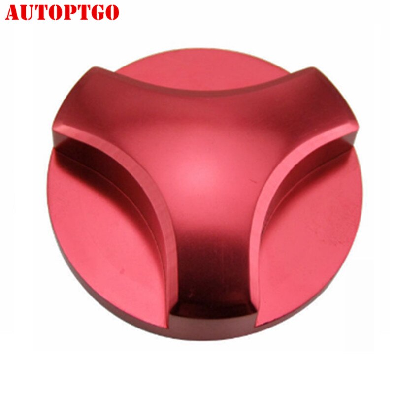 Car Racing Engine Lock Style Valve Tank Oil Filler Cap Cover For Mitsubishi Lancer ASX Eclipse Pajero EVO L300 L200 Ralliart: Red