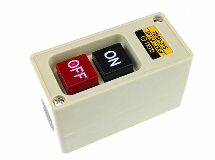 2.2Kw 15A Power ON/OFF Push Button Switch TBSP-315... – Vicedeal