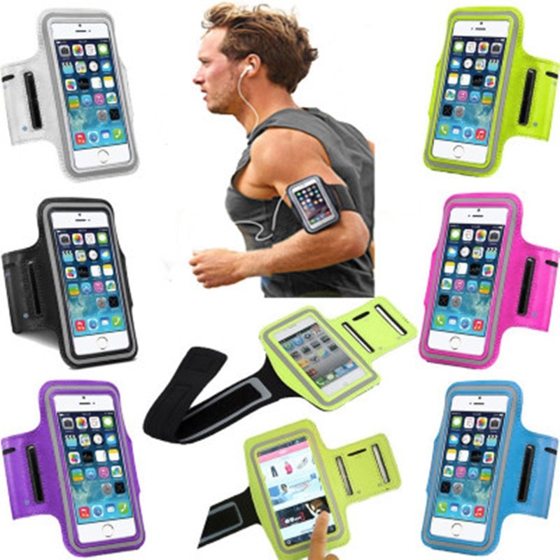 Running Sports Armband For Huawei P8 P9 Lite P10 P20 Honor 5X 6X 6A 7X Nokia 4 5 6 8 9 One Plus Cover Arm Band Phone Cases