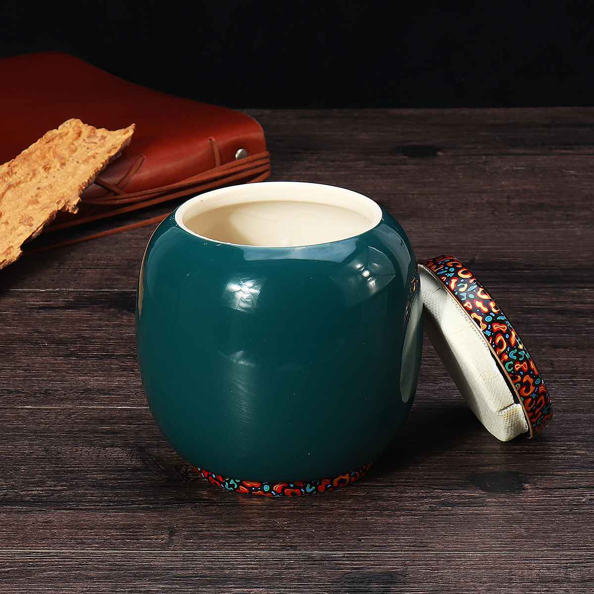 Pet Blue Glaze Ceramic Funeral for Pet Cremation Urn Pets Urns Cremation-Urn Memorial Ashes-Holder Casket Funeral: 1