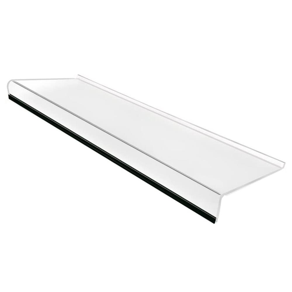 Advanced Tilting Computer Keyboard Stand Transparent Acrylic Plexiglass Keyboard Stand Keyboard Display Stand: Default Title