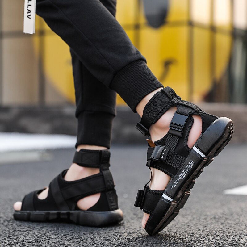 Sommer Männer Sandalen Gladiator Strand Schuhe Männlichen mischen farbe Hausschuhe Sport Wasser kippen-Flops Sandalia Masculina Zapatos De hombre