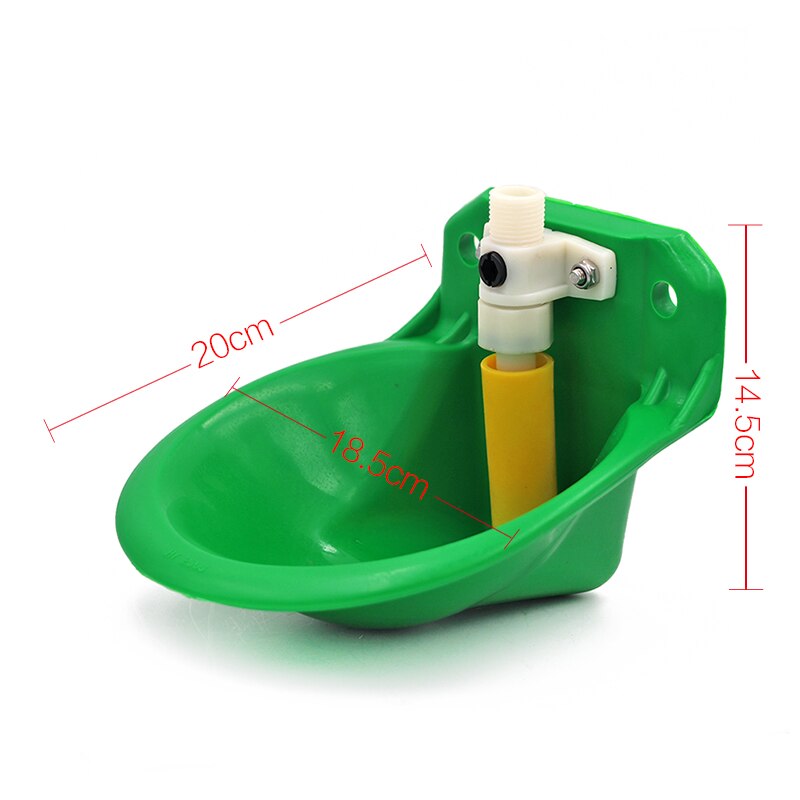Juego de 5 bebederos para animales, cuenco de agua automático para ganado, ovejas, caballos, cerdos, perros, comederos para animales de granja, equipos para ganado y ovejas: Default Title