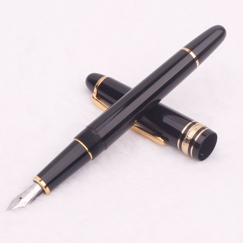 Luxe Monte Hars Balpen Mb Meisterstuck Rollerball Fontein Blance Pen Voor Schrijven 145: Fountain pen-Golden
